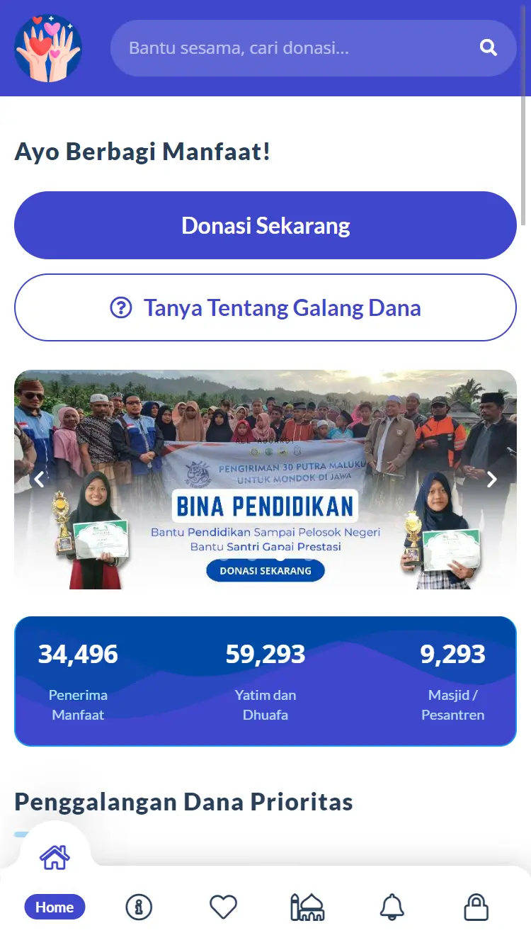 Jasa Pembuatan Website Donasi
