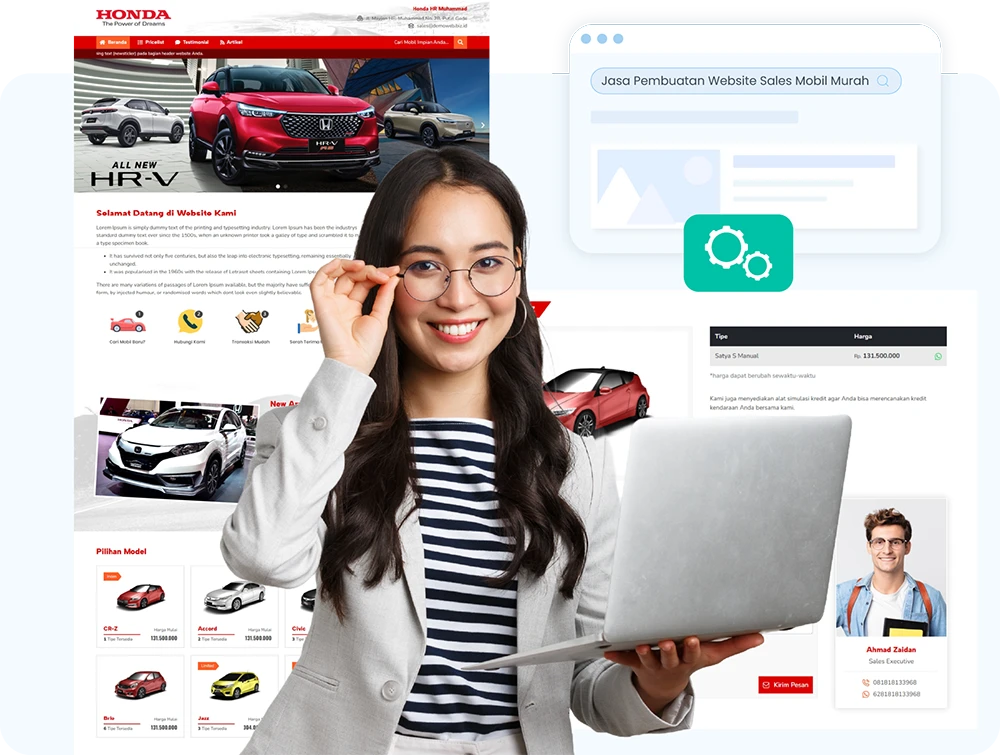 Jasa Pembuatan Website Sales Mobil